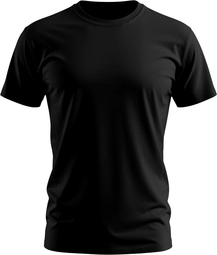 Camiseta Preta, vista frente